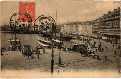 Marseille Vue générale du Port à Marseille