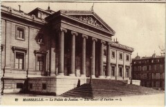 Marseille Le Palais de Justice à Marseille