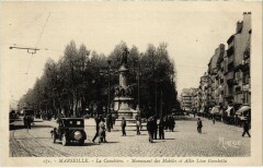 Marseille La Canebiere - Monument des Mobiles et Allee Leon Gambetta -
																					13000 Marseille
																			