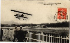 Marseille - Aviation Cheuret en plein vol à Marseille