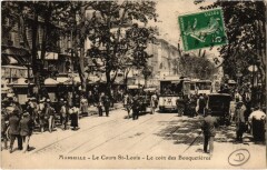 Marseille - Le Cours Saint-Louis Le coin des Bouquetieres à Marseille