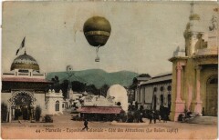 Marseille - Expo Coloniale Cote des Attractions à Marseille