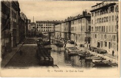 Marseille - Le Quai du Canal à Marseille