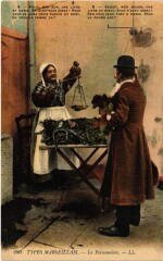 Marseille - Type Marseillais La poissonniere à Marseille