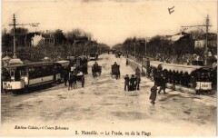 Marseille - Le Prade, vu de la Plage à Marseille