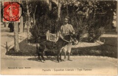 Marseille - Expo Coloniale Type Tunisien à Marseille