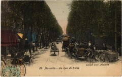 Marseille - La Rue de Rome à Marseille