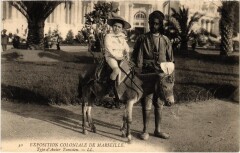 Marseille - Expo Coloniale Type D'Anier Tunisien à Marseille