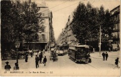 Marseille - La Rue de Rome à Marseille