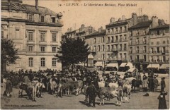 Le Puy - Le Marche aux Bestiaux - Place Michelet