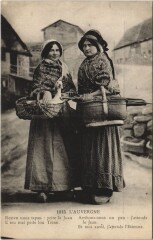 L'Auvergne - Femmes - Types