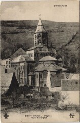 Orcival L'Eglise à Orcival