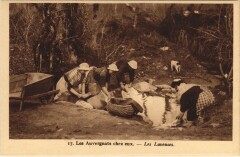 Les Auvergnats Chez Eux - Les Laveuses