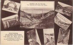 Vallee de la Sioule - Vue Generale du Viaduc des Fades - Scenes -
													63 Puy de Dôme
												