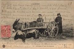 L'Auvergne - Attelage et Types Auvergnats