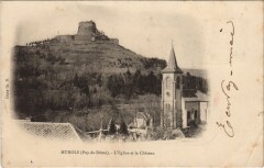 Murols L'Eglise et le Chateau à Murol