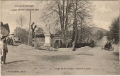 Bourg-Lastic Virage de la Vierge - Coupe Gordon Bennett - 1905 à Bourg-Lastic