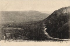 Coupe Gordon Bennett - La Route en Cornoche Au Dessus de Sayat à Sayat