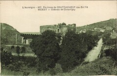 Chouvigny Menat - Chateau de Chouvigny à Menat