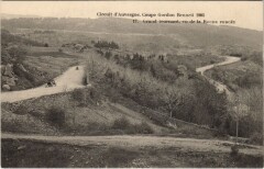 Coupe Gordon Bennett - Grand Tournant - Vu de la Roche Percee