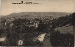 Ardes-sur-Couze Quartier de la Ville Basse à Ardes
