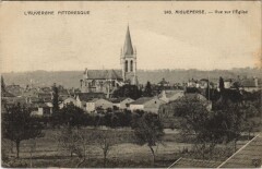Aigueperse Vue sur l'Eglise à Aigueperse