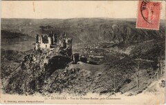 Vue du Chateau-Rocher pres Chateauneuf-les-Bains -
													63 Puy de Dôme
												