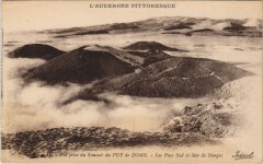 Vue prise du Sommet du Puy de Dome