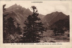 Le Mont-Dore Chaine du Sancy et Vallee d'Enfer à Mont-Dore