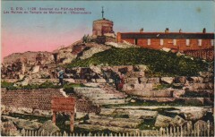 Sommet du Puy de Dome - Temple de Mercure Ruines - Observatoire