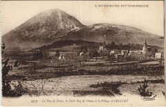 Orcines et le Puy de Dome à Orcines