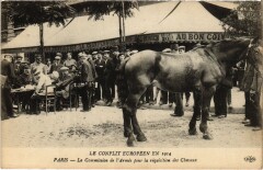 Le Conflit Europeen en 1914 Paris Commission de l'armee