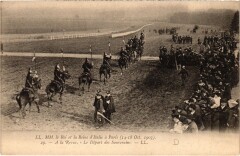 1903 Roi et reine d'Italie a Paris a la Revue Royalty -
													75 Paris
												