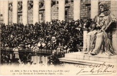 1903 Roi et reine d'Italie a Paris Chambre des deputes Royalty -
													75 Paris
												