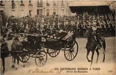 Paris Arrivee des Souverains Swedish Royalty