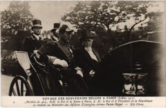 1910 Paris le Roi et le President Belgian Royalty -
													75 Paris
												