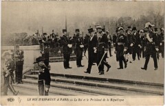 Roi d'Espagne a Paris le Roi et le President Spanish Royalty -
													75 Paris
												