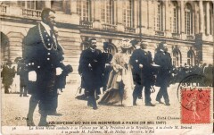 Roi de Norwege 1907 Paris Reine Maud Norwegian Royalty