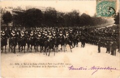 1903 Roi et reine d'Italie a Paris Escorte du President Royalty -
													75 Paris
												