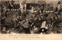 1903 Roi et reine d'Italie a Paris a la Revue Royalty