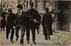 Manifestation du 1er Mai Paris Arrestation