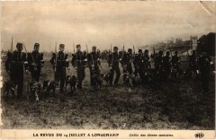 Paris Revue 14 Juillet a Longchamp Defile des chiens sanitaires
