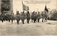 Paris Armee d'Afrique doyen des Zouaves