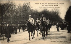 Paris Epreuve de Fond Reconnaissances de Cavalerie par Le Matin