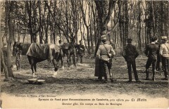 Paris Epreuve de Fond Reconnaissances de Cavalerie par Le Matin
