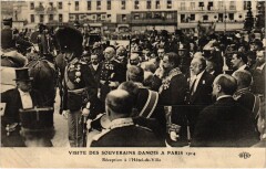 1914 Paris Hotel de Ville Reception Danish Royalty -
													75 Paris
												
