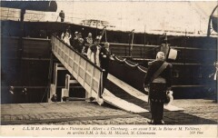 1907 Paris Debarquement a Cherbourg Danish Royalty -
													75 Paris
												