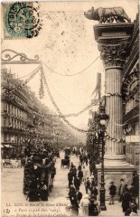 1903 Roi et reine d'Italie Paris Pylone Louve du Capitole Royalty -
													75 Paris
												