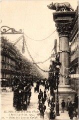 1903 Roi et reine d'Italie Paris Pylone Louve du Capitole Royalty -
													75 Paris
												