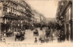1903 Roi et reine d'Italie a Paris Rue de la Paix Royalty -
													75 Paris
												